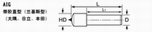 AIG 带阶直型（兰基斯型）（大隅、日立、丰田）
