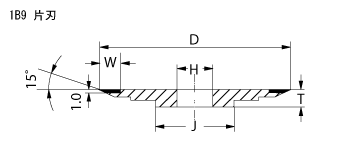 1B9 Single Blade